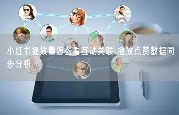小红书播放量怎么看互动关联 播放点赞数据同步分析