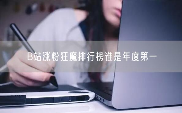 B站涨粉狂魔排行榜谁是年度第一